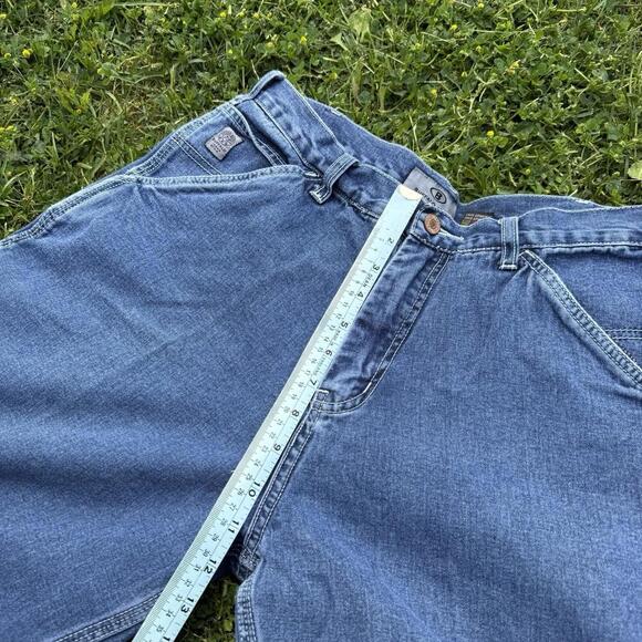 VTG Buffalo David Bitton Carpenter Jeans Cotton Relaxed Fit 33x31 Y2K Workwear - Picture 7 of 10